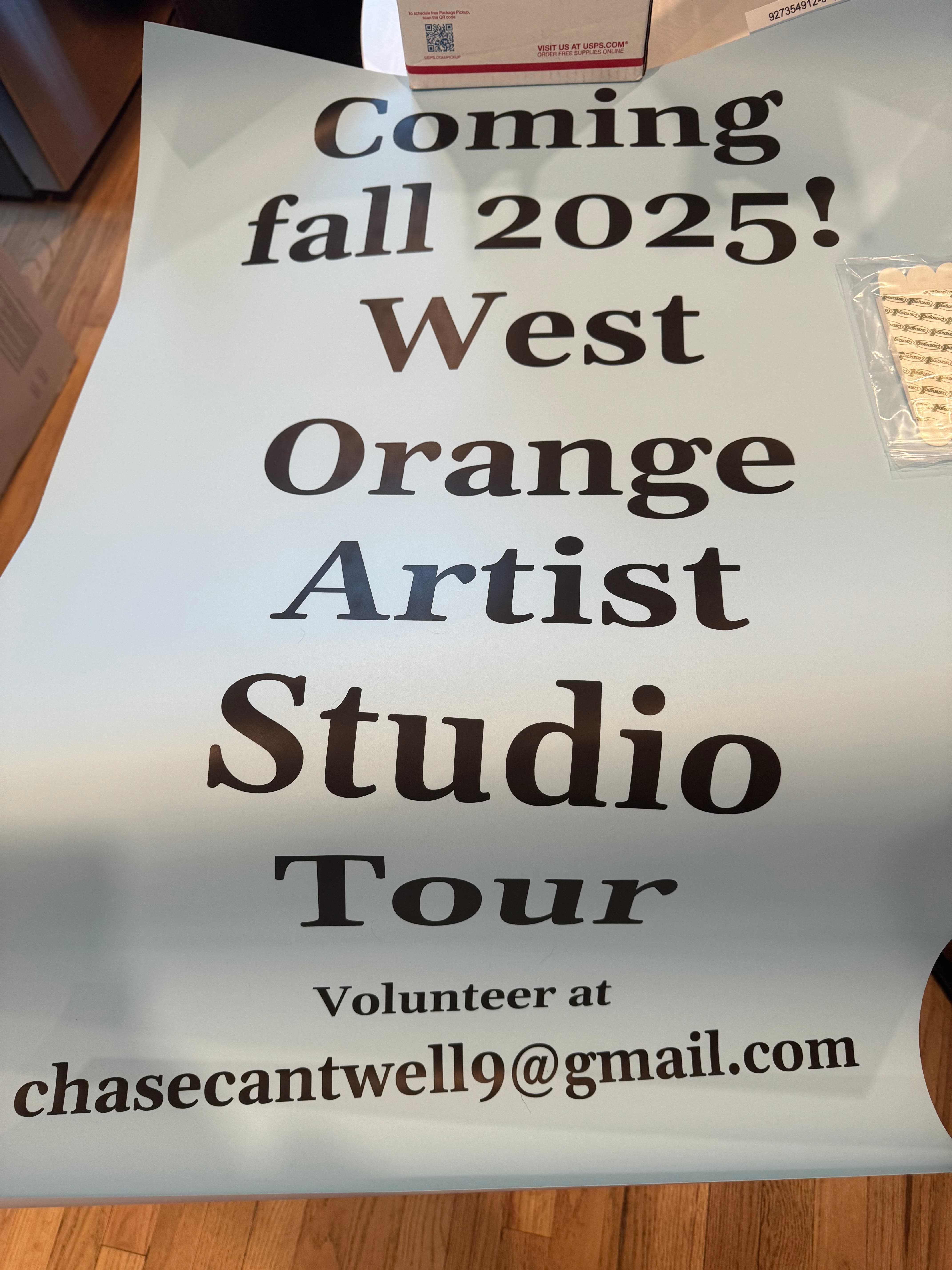 WO Artist Studio Tour call for volunteers 