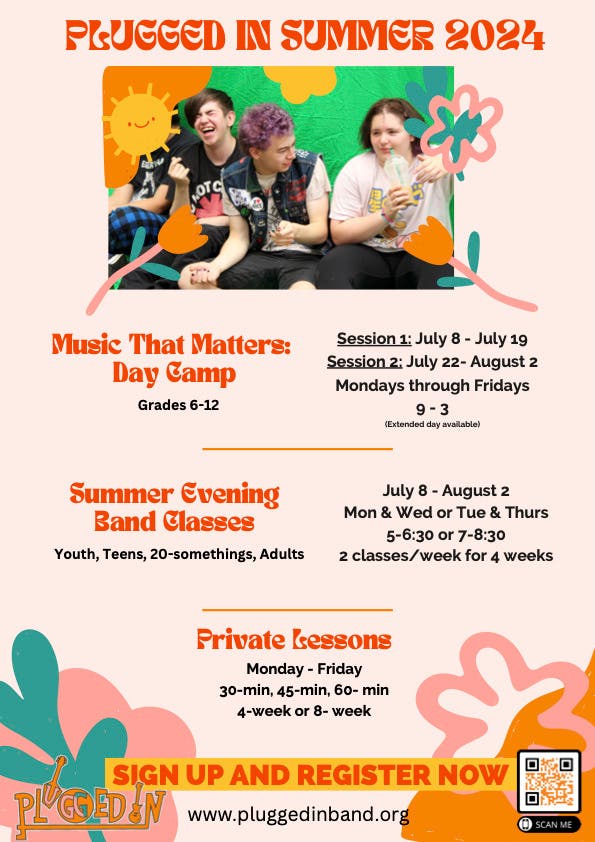 Summer Music Fun for Everyone - Inclusive, All Ages Programs Begin July 8