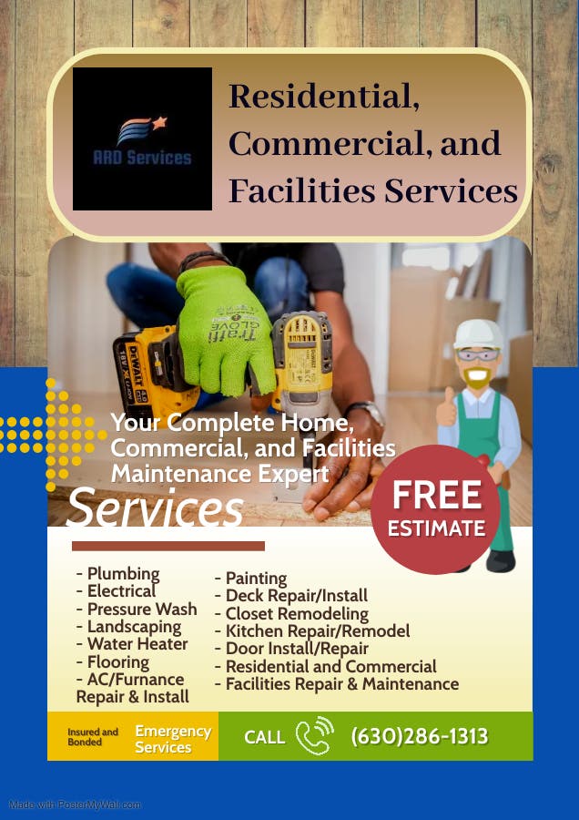 Handyman/Residential and Commercial Services 