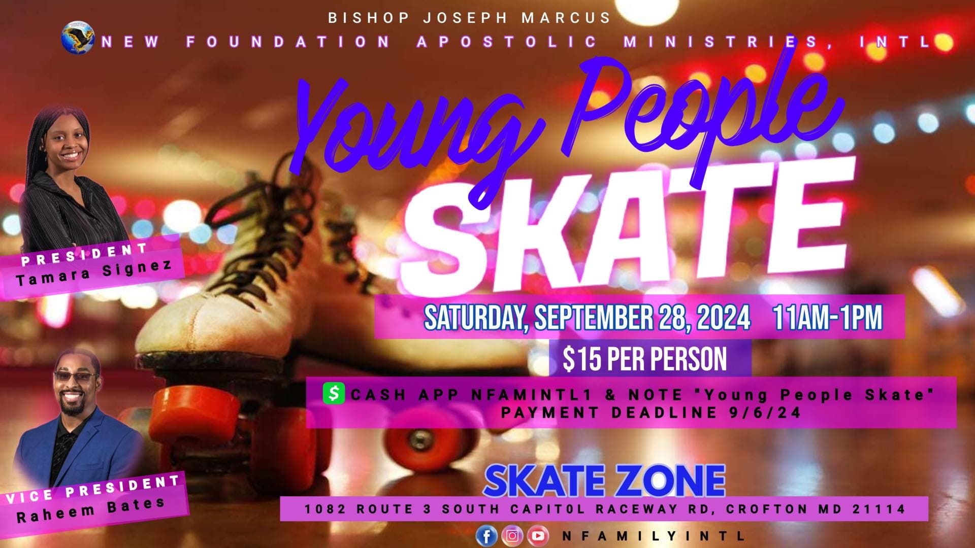 Young People's Skate Event