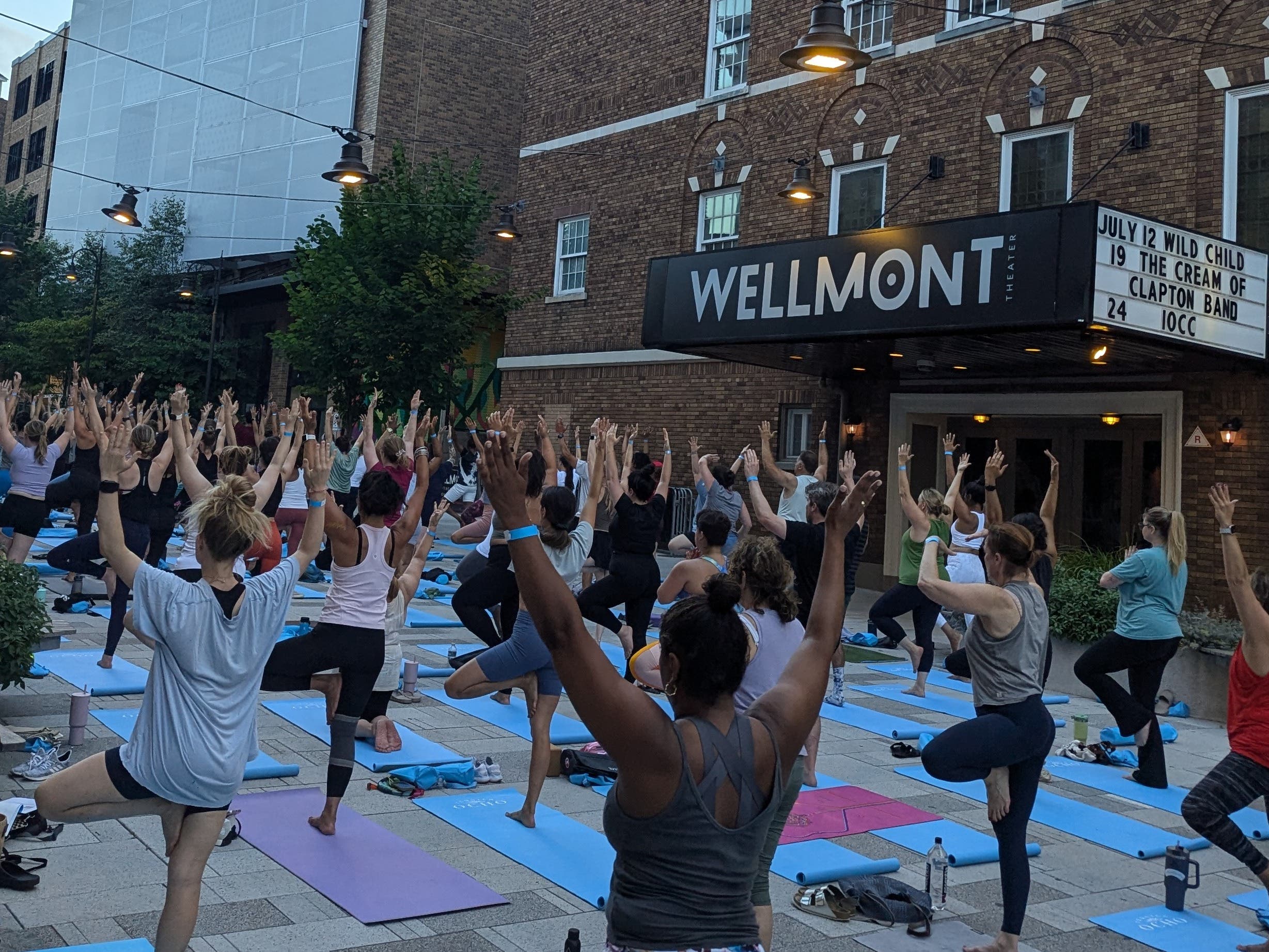 SUNSET YOGA at The Wellmont Arts Plaza with Sharon Ng