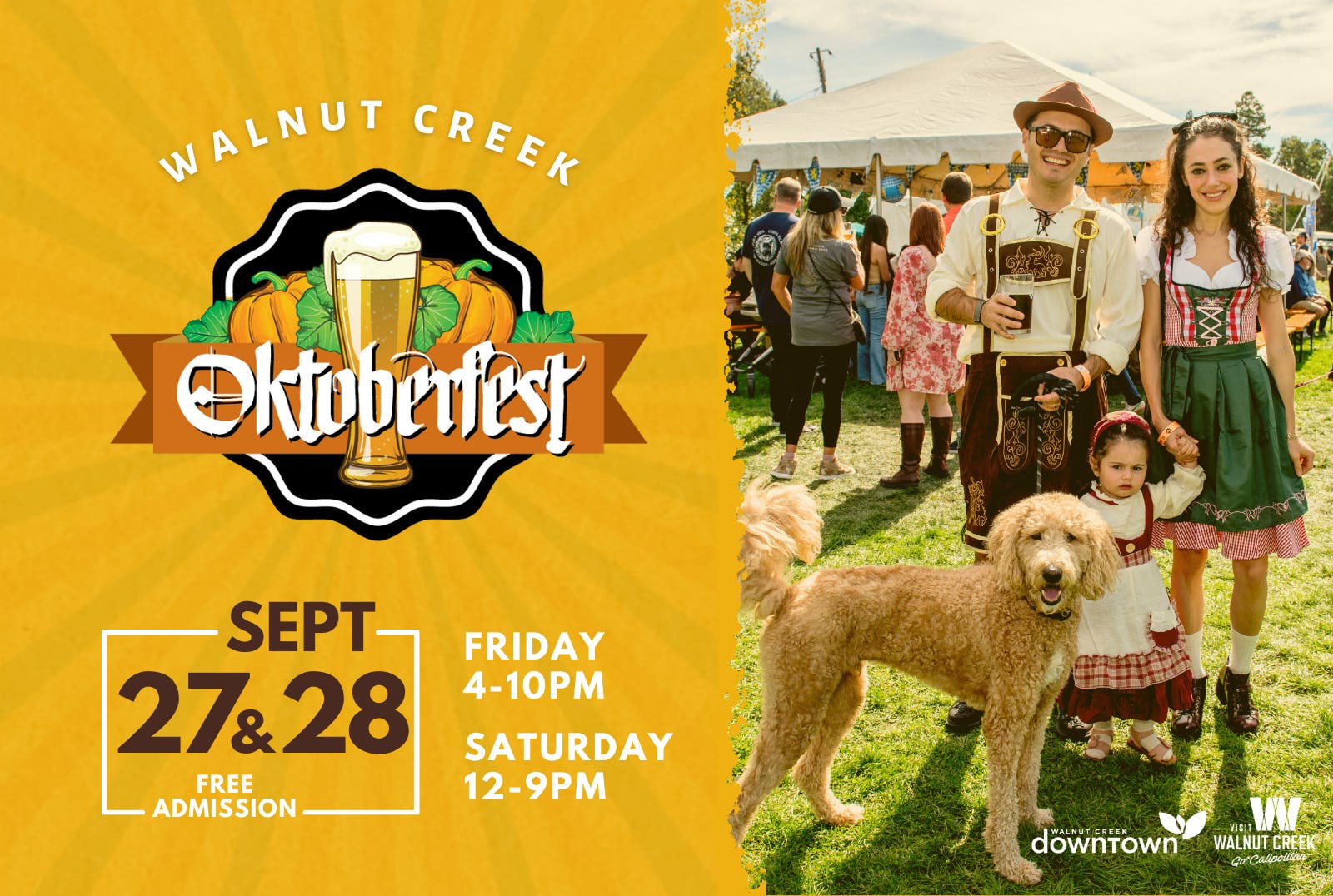 WALNUT CREEK OKTOBERFEST | Sept 27 & 28 🥨