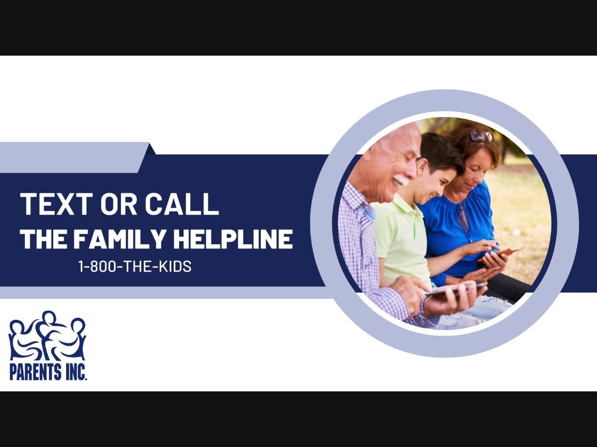 Parents Inc. Launches Text Option for Family Helpline