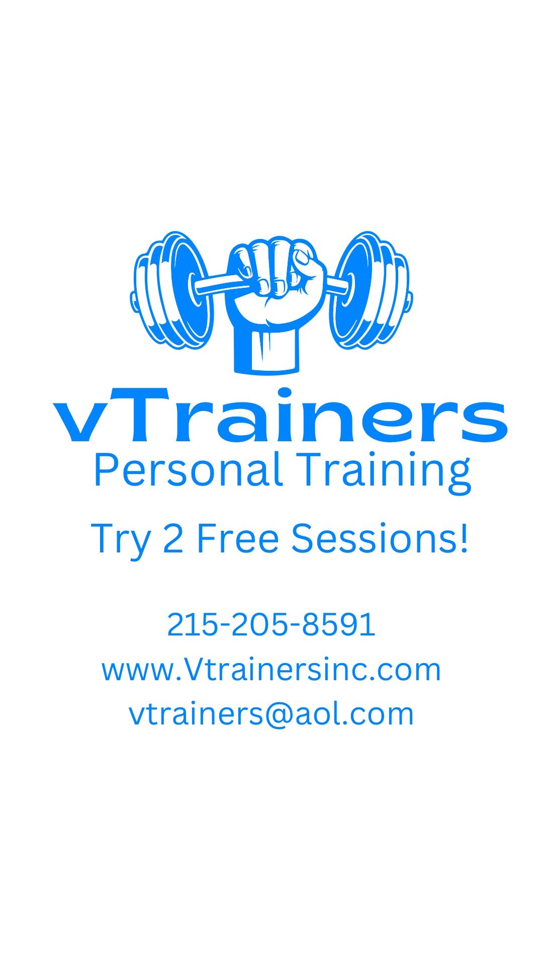 Try two free personal training sessions with us 