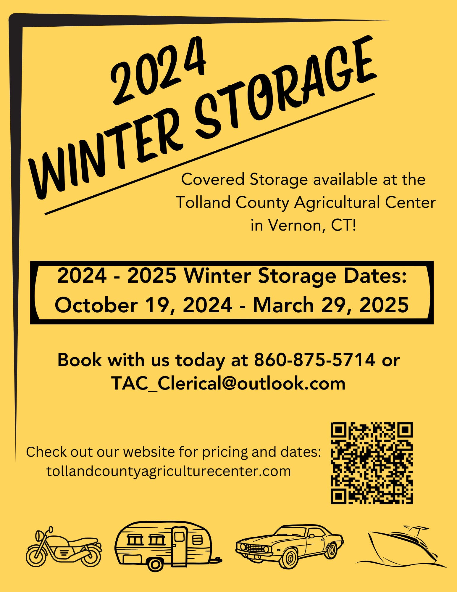 2024-2025 Winter Storage