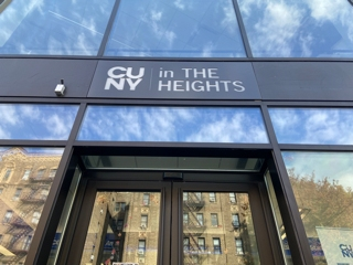 Entrance of CUNY in The Heights Building 