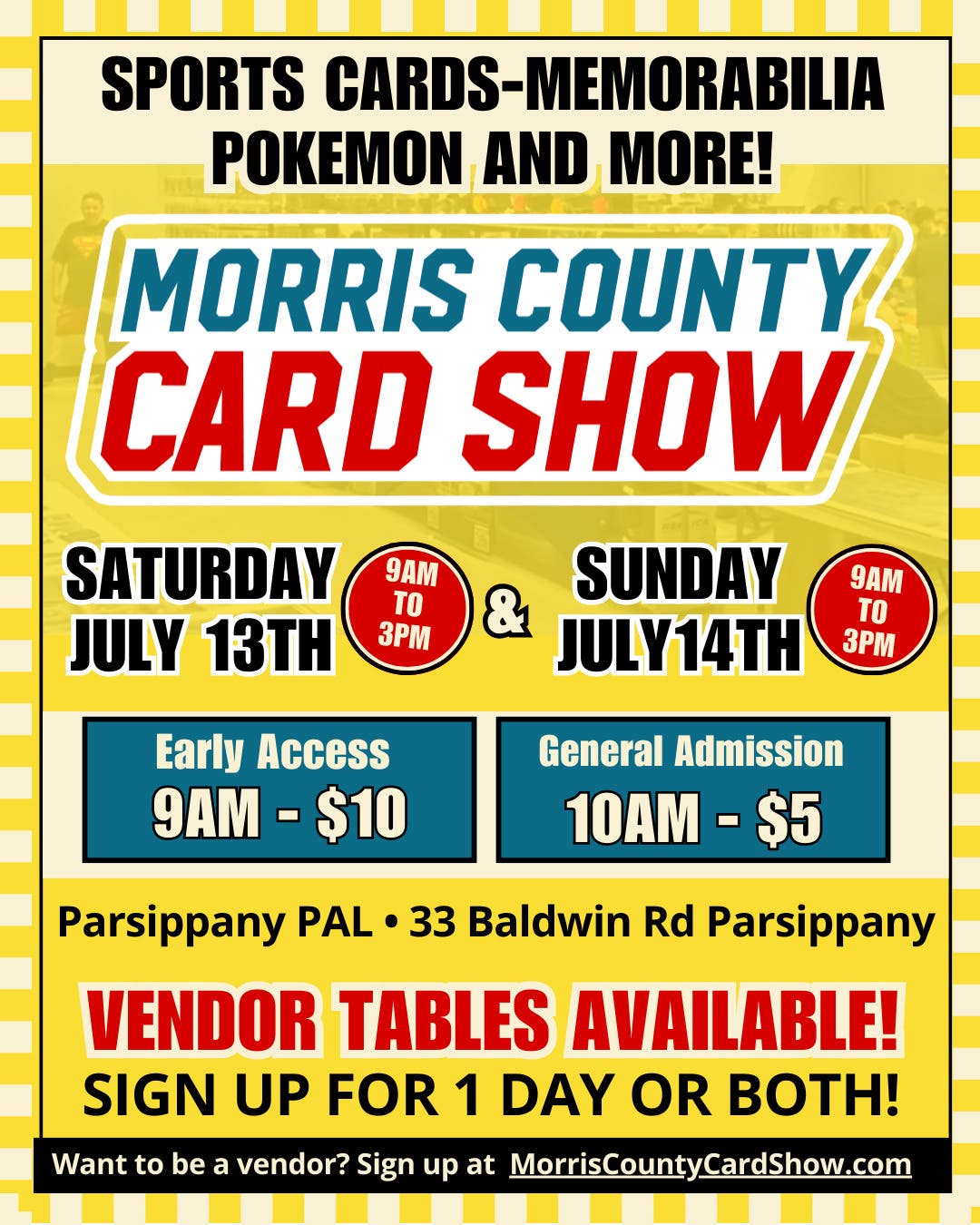 Morris County Card Show