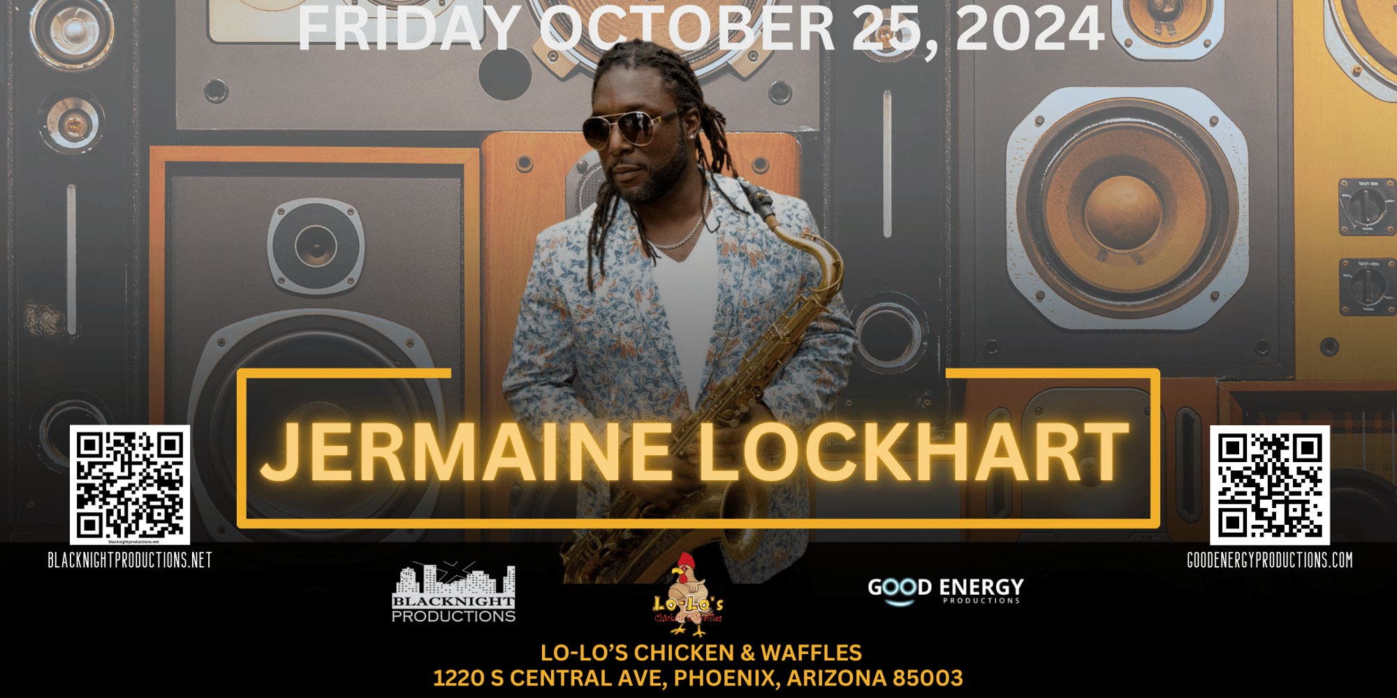 A Night of Live Music with Saxophonist Jermaine Lockhart