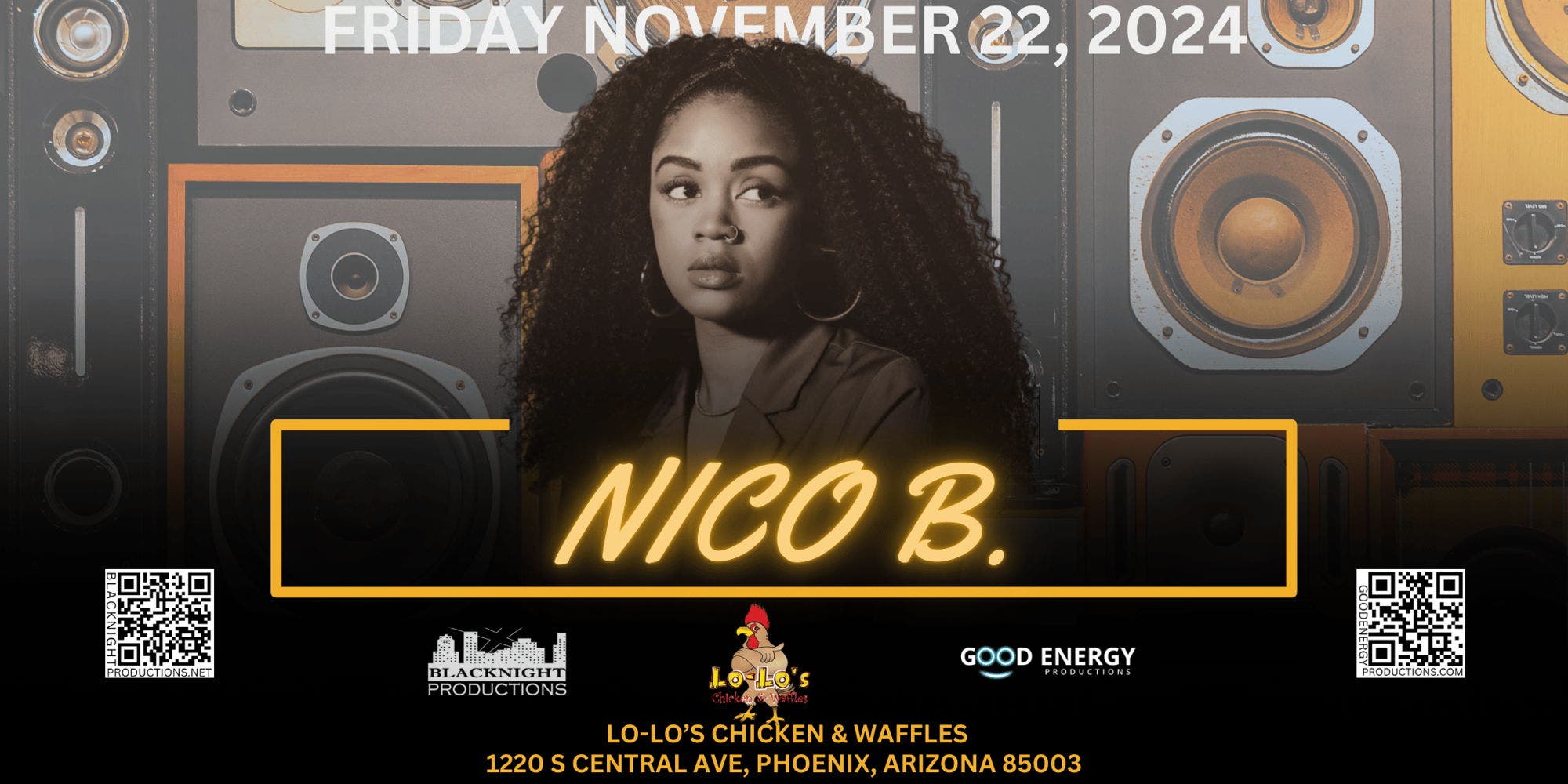 A Night of Live Music with R&B artist Nico B.