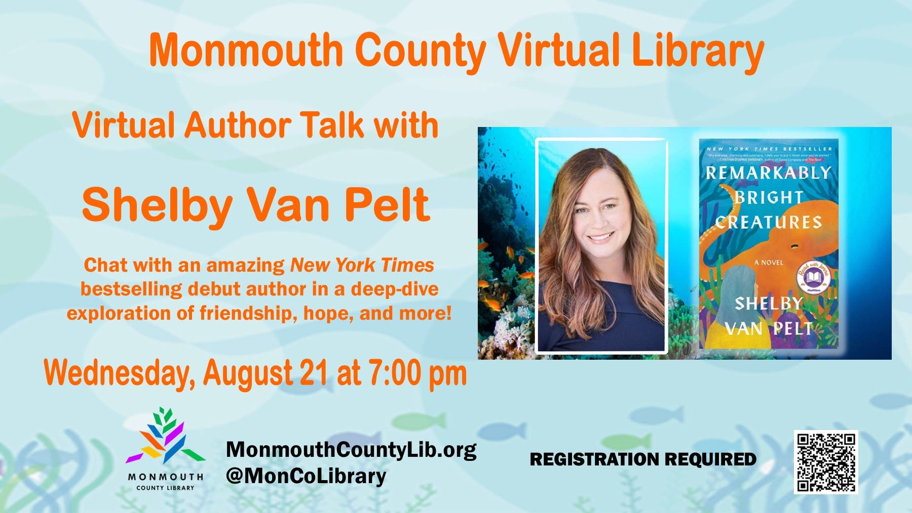 Virtual Author Talk with Shelby Van Pelt