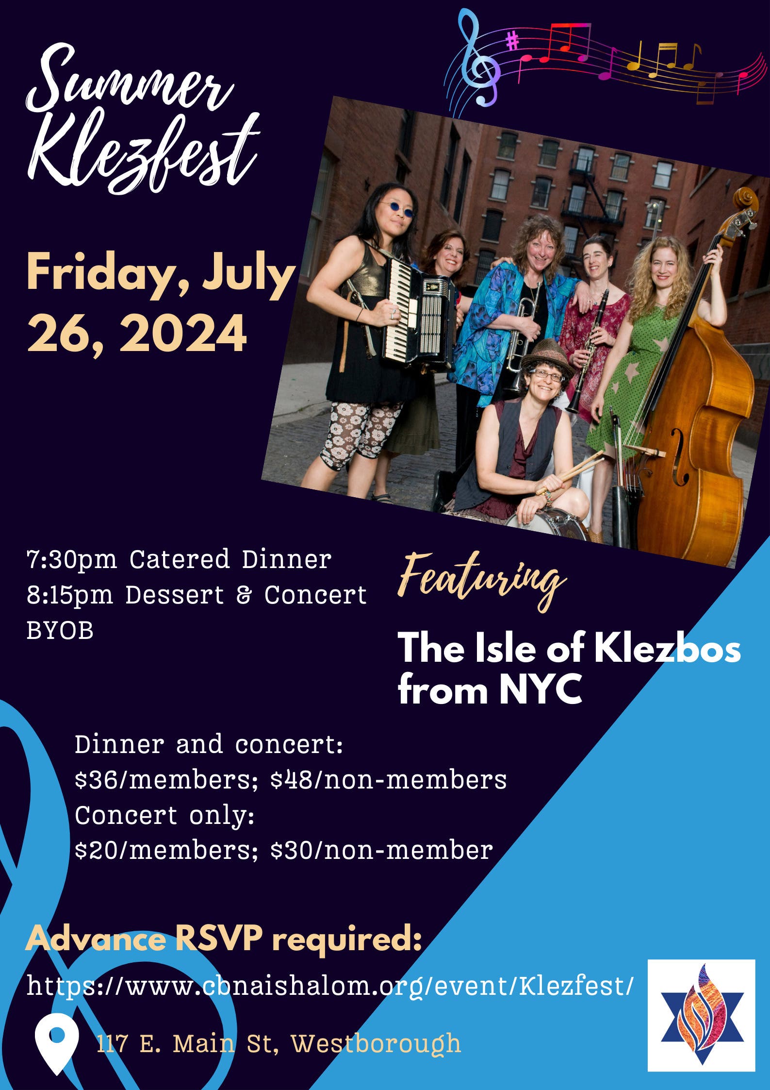 Summer KlezFest feat. Isle of Klezbos from NYC