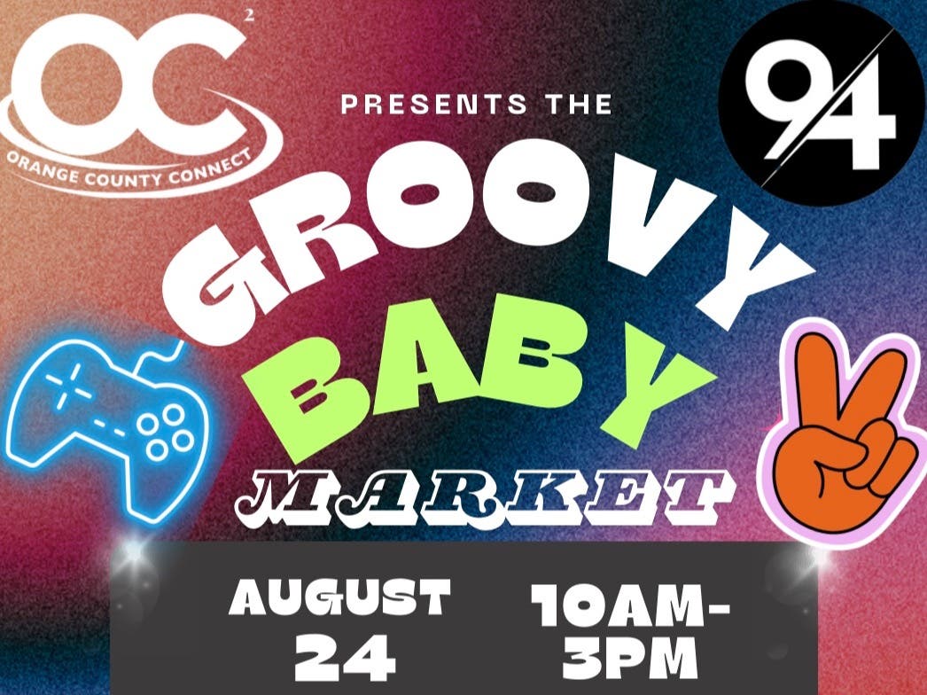 🤩 The Groovy Baby Market! *FREE (80s dress/Shop Small/Carshow & Food)!*