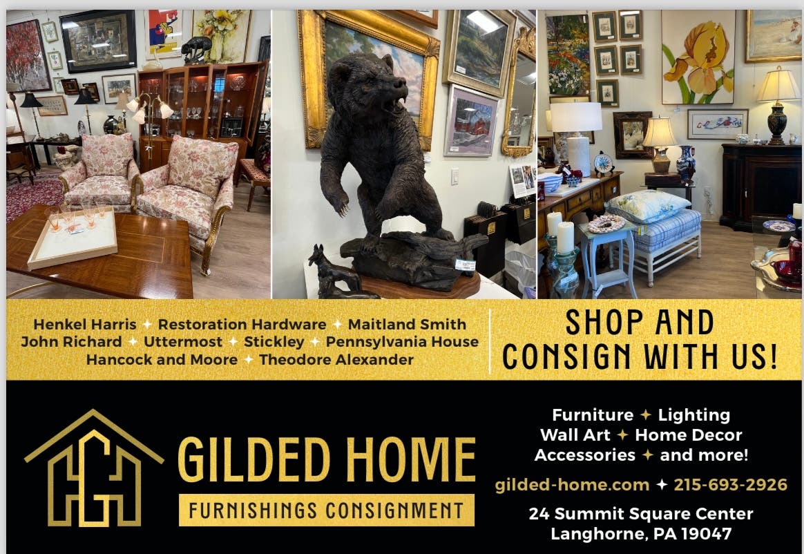 Gilded Home Furnishings Consignment-Visit Us This Season!