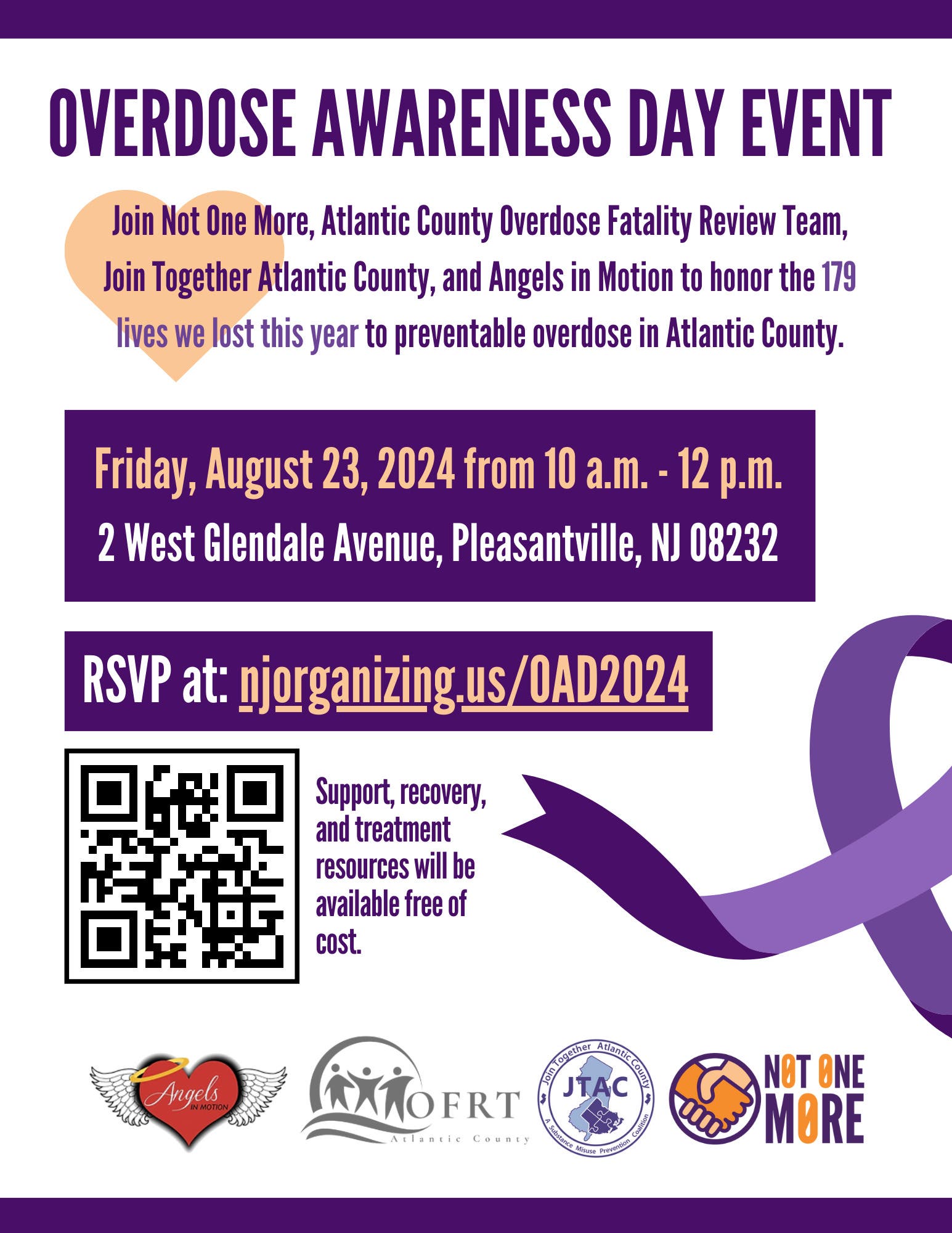 Overdose Awareness Day in Atlantic County