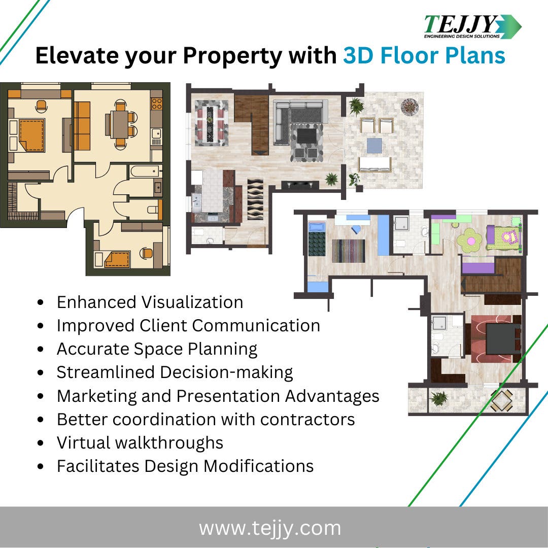 Simplify Your Design Process with Accurate 3D Floor Plans