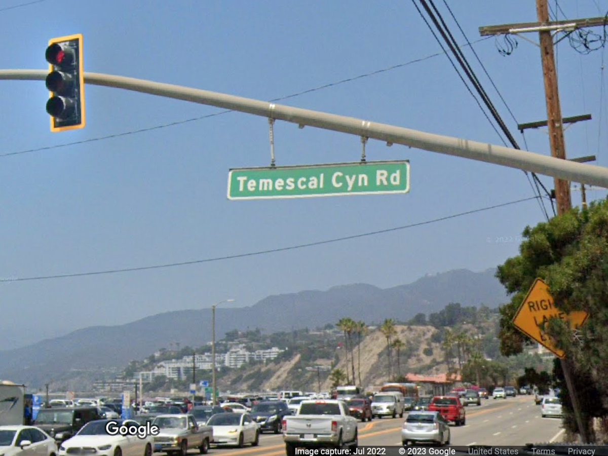 The portion of Temescal Canyon Road between Pacific Coast Highway and West Bowdin Street is structurally unstable due to heavy winter rains, city officials say.