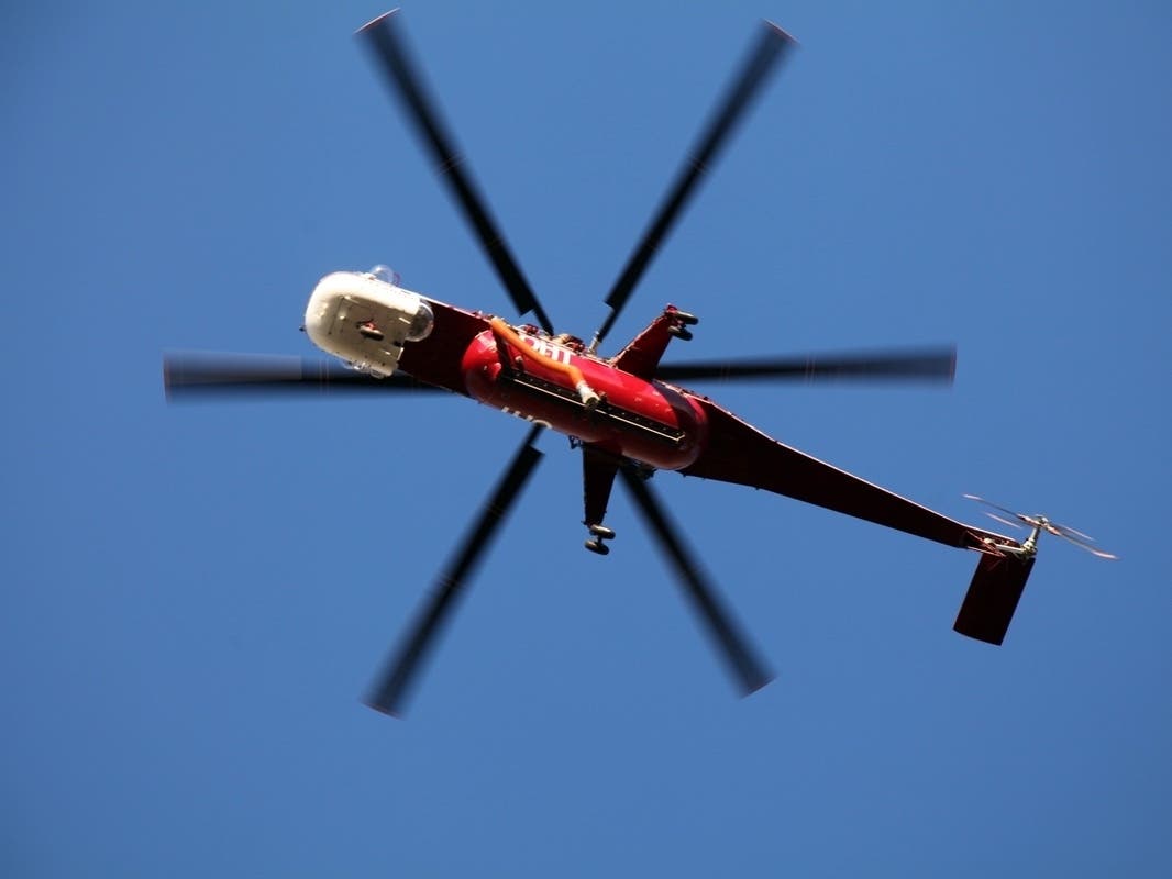 The hiker got lost near Santa Ynez Falls, prompting an LAFD response at around 10:15 a.m. Sunday.