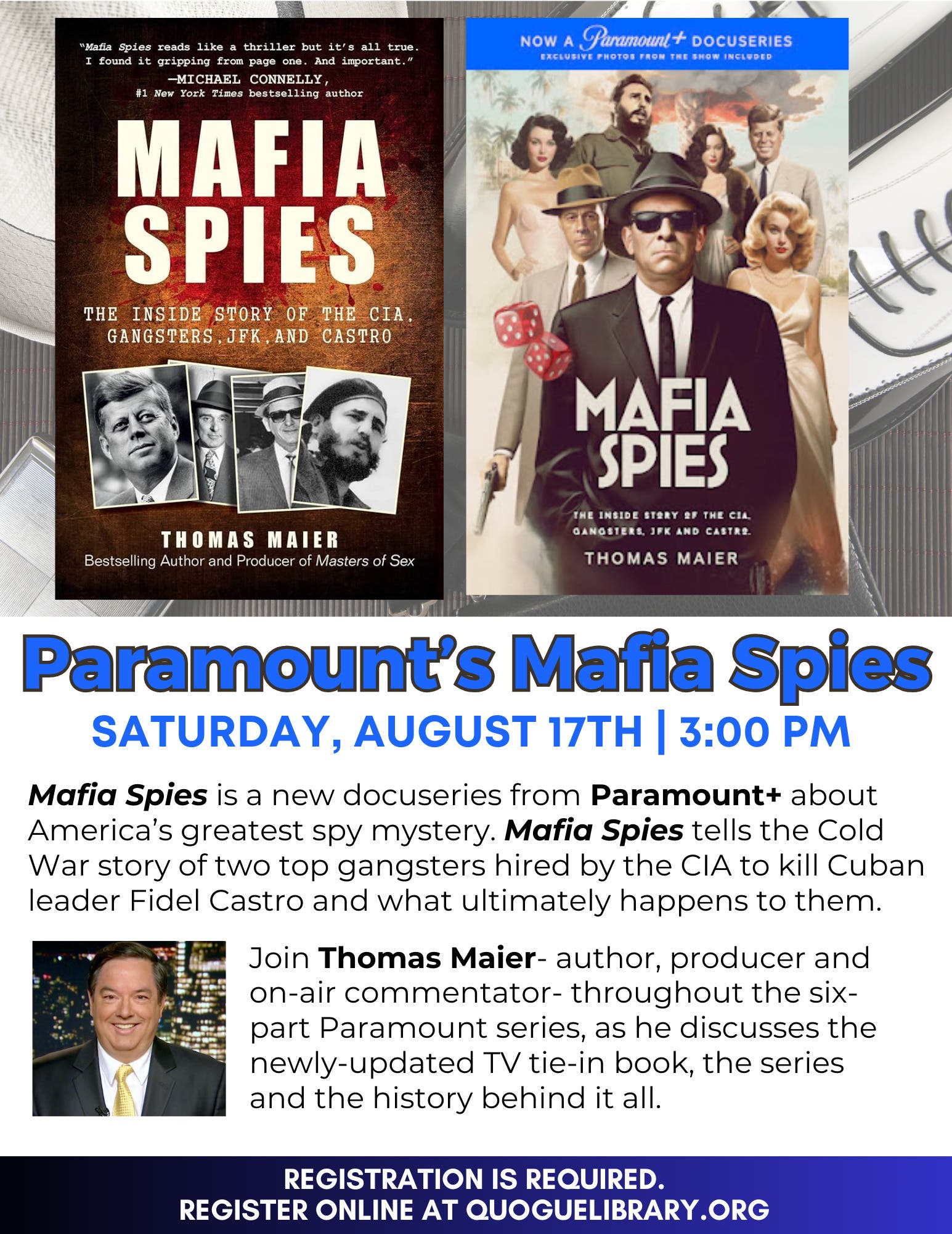 Paramount’s “Mafia Spies” Author Talk