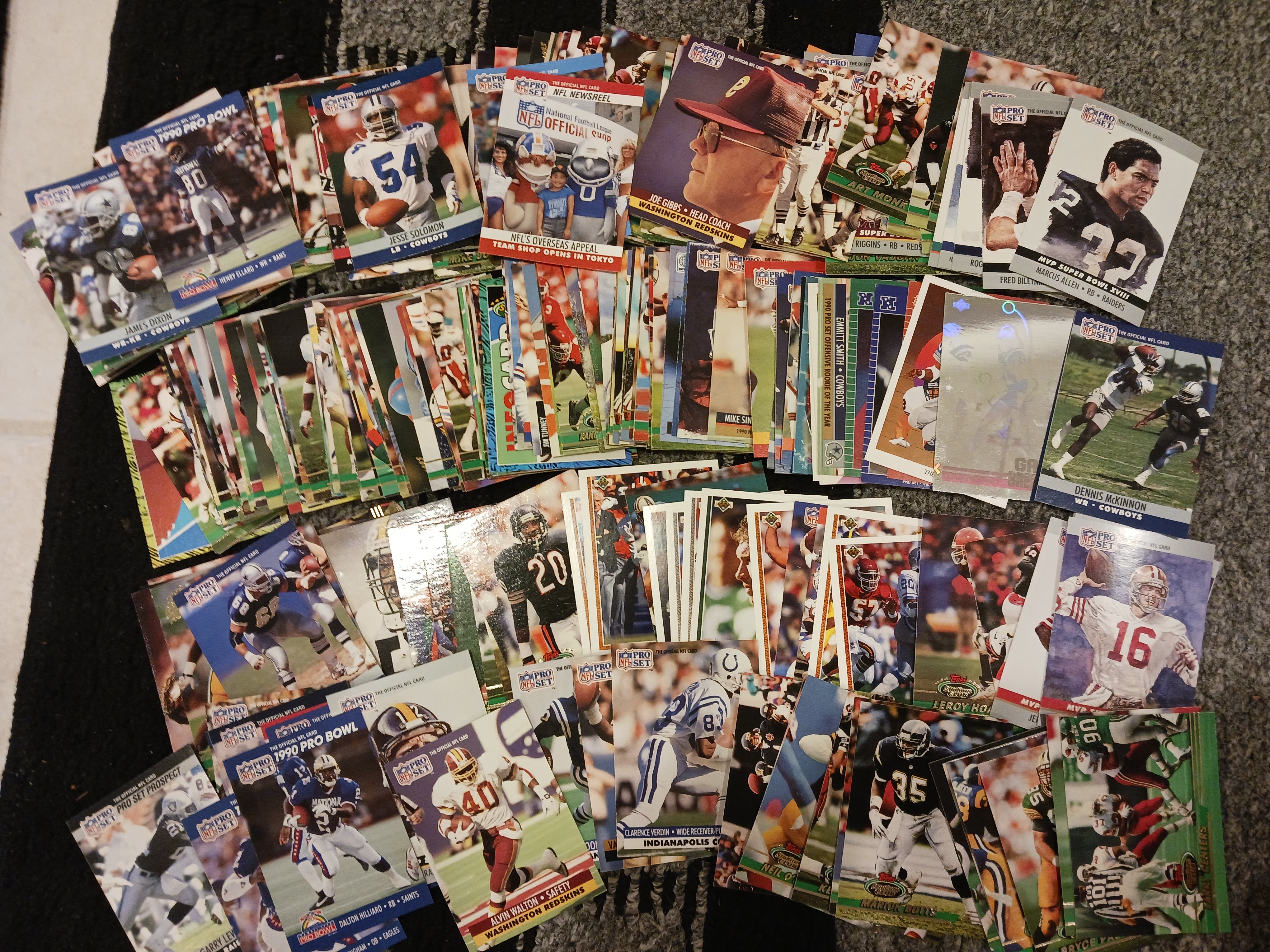 Football Cards 250+ Lot $10 