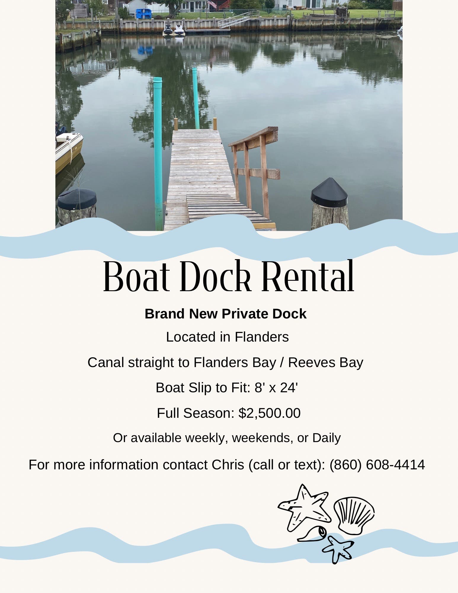 Private Boat Dock Rental 