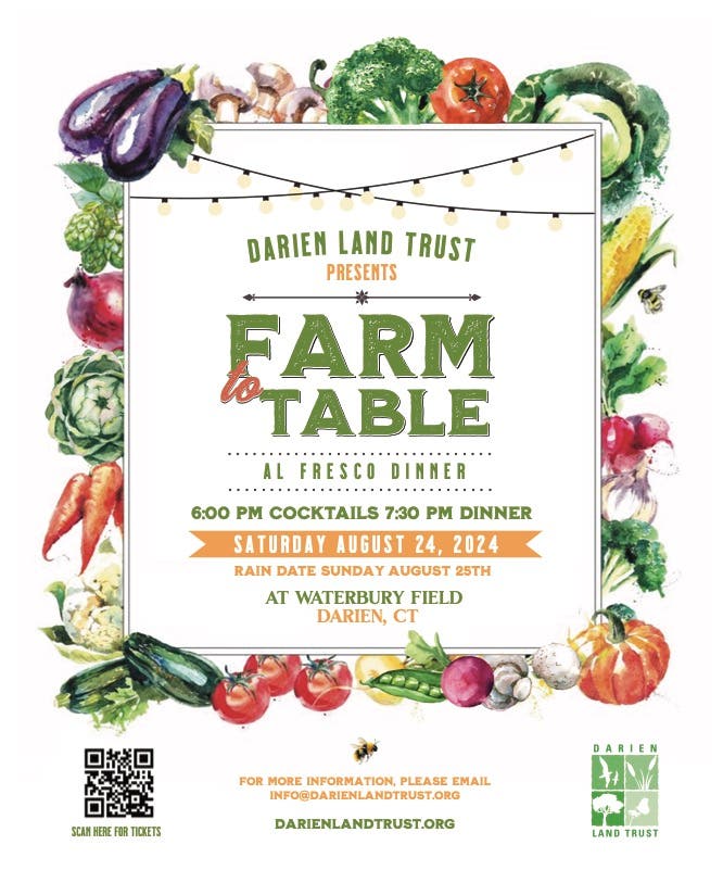 Darien Land Trust Farm to Table Dinner