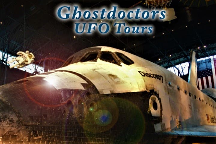 Ghost Doctors' UFO Journey at the Smithsonian Air and Space Udvar-Hazy Center...There Here!