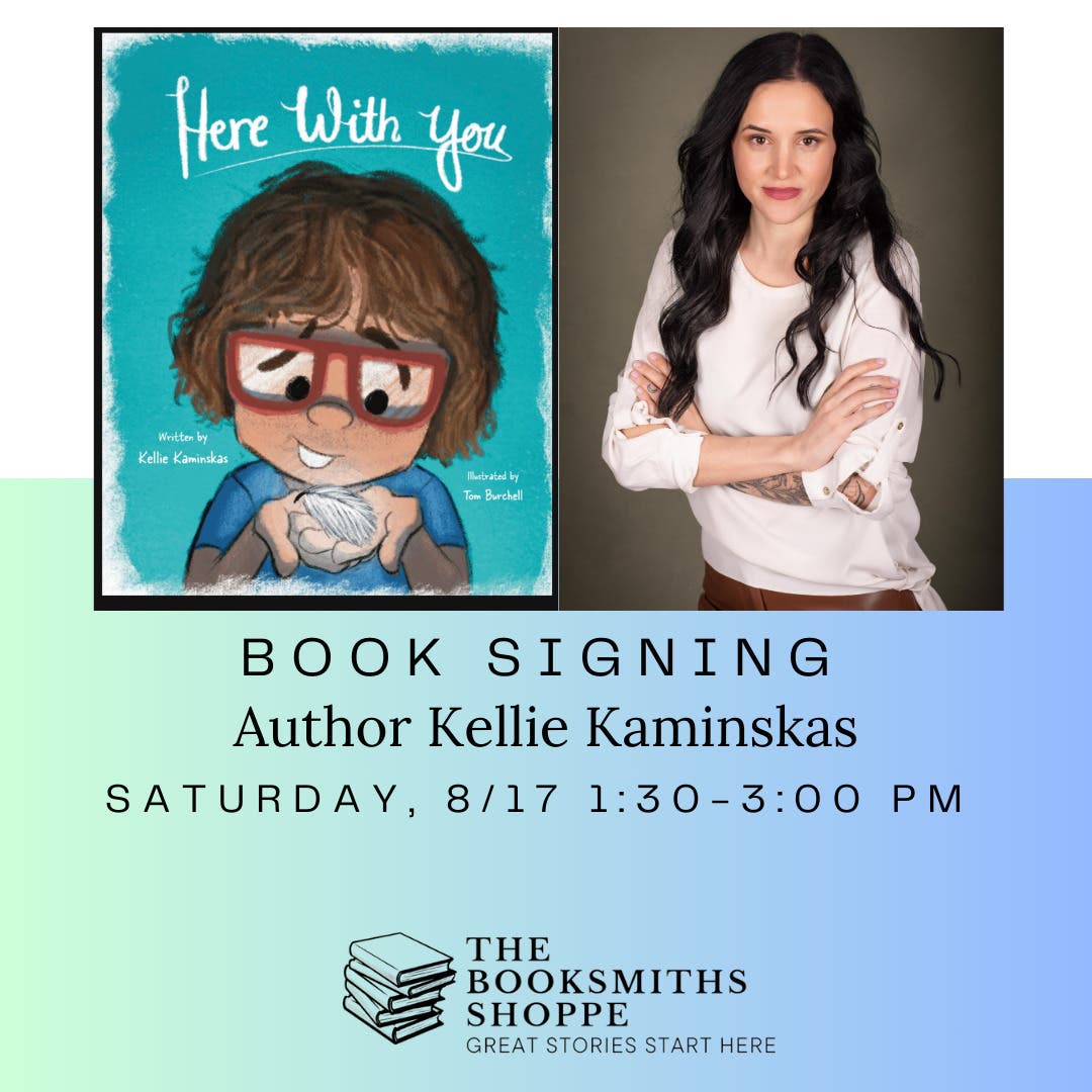 Book Signing with Author Kellie Kaminskas: Saturday 8/17 at 1:30 PM