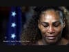 Serena Williams after being defeated by Naomi Osaka at Arthur Ashe Stadium during the women's final of the U.S. Open on Sept. 8, 2018.