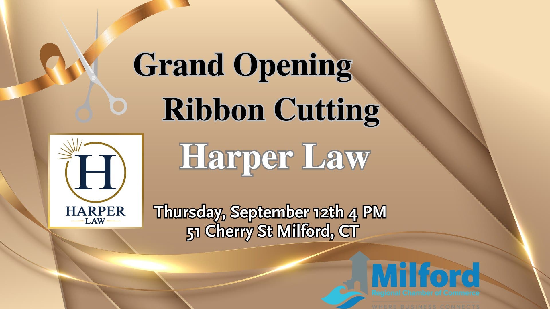 Harper Law Grand Opening Ribbon Cutting