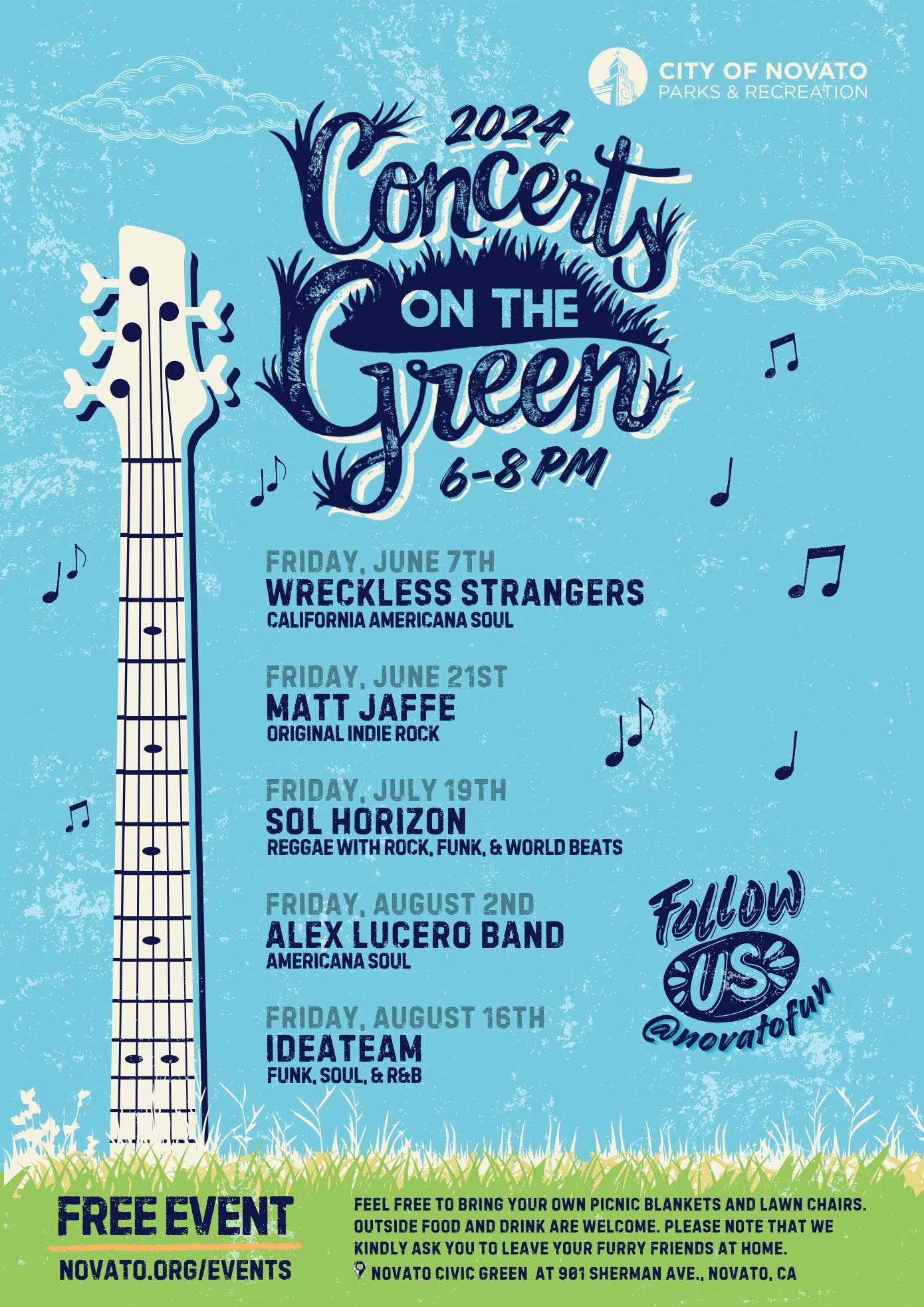 2024 Concerts on the Green feat. Alex Lucero Band