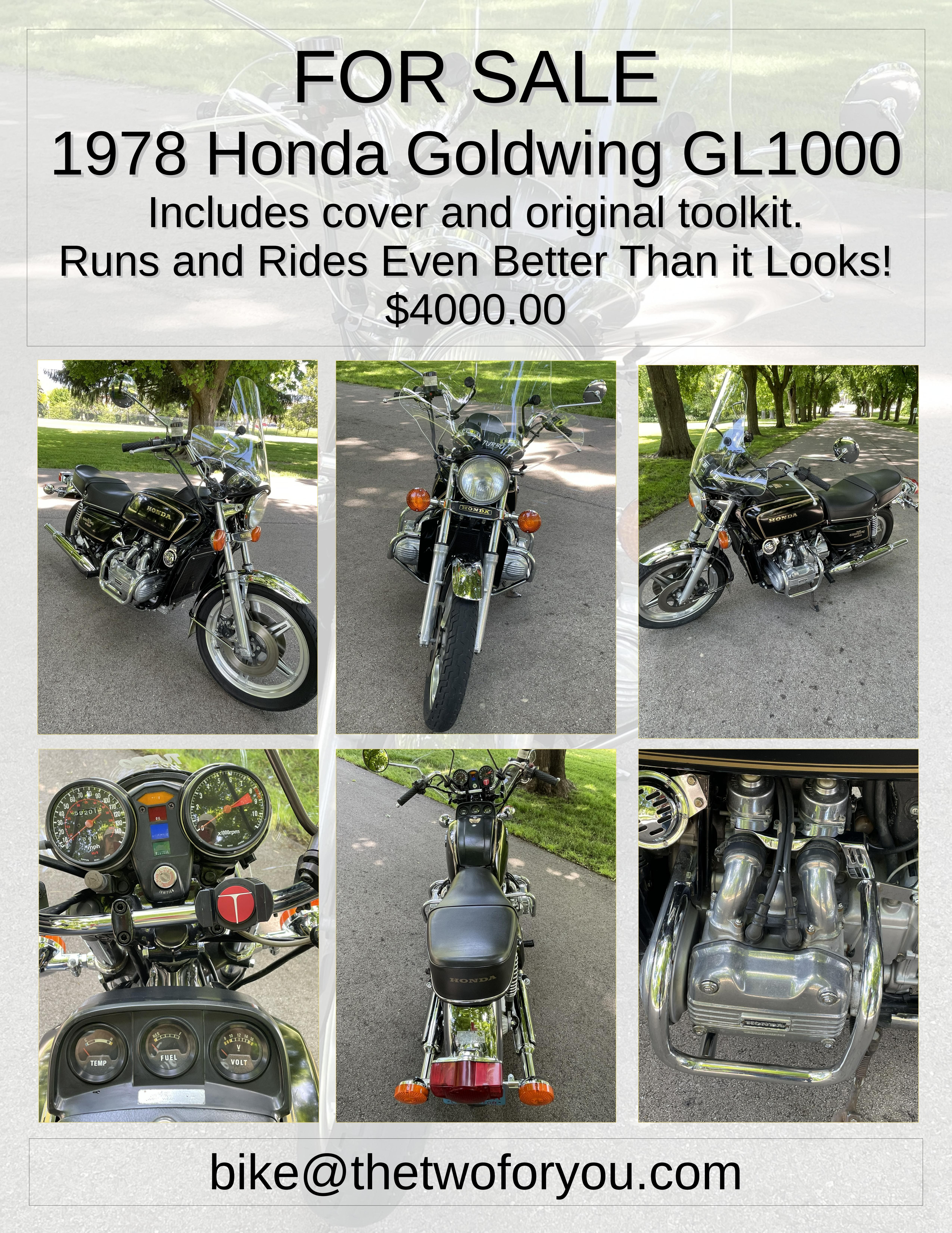 1978 Honda GL1000 Goldwing