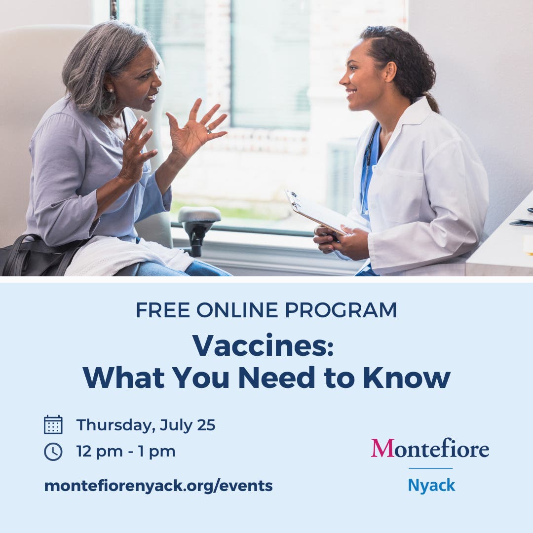 Health Education Webinar: Vaccines: What You Need to Know