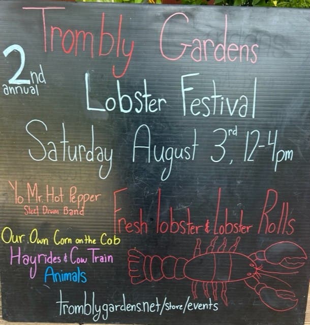 Trombly Gardens Second Annual Lobster Festival