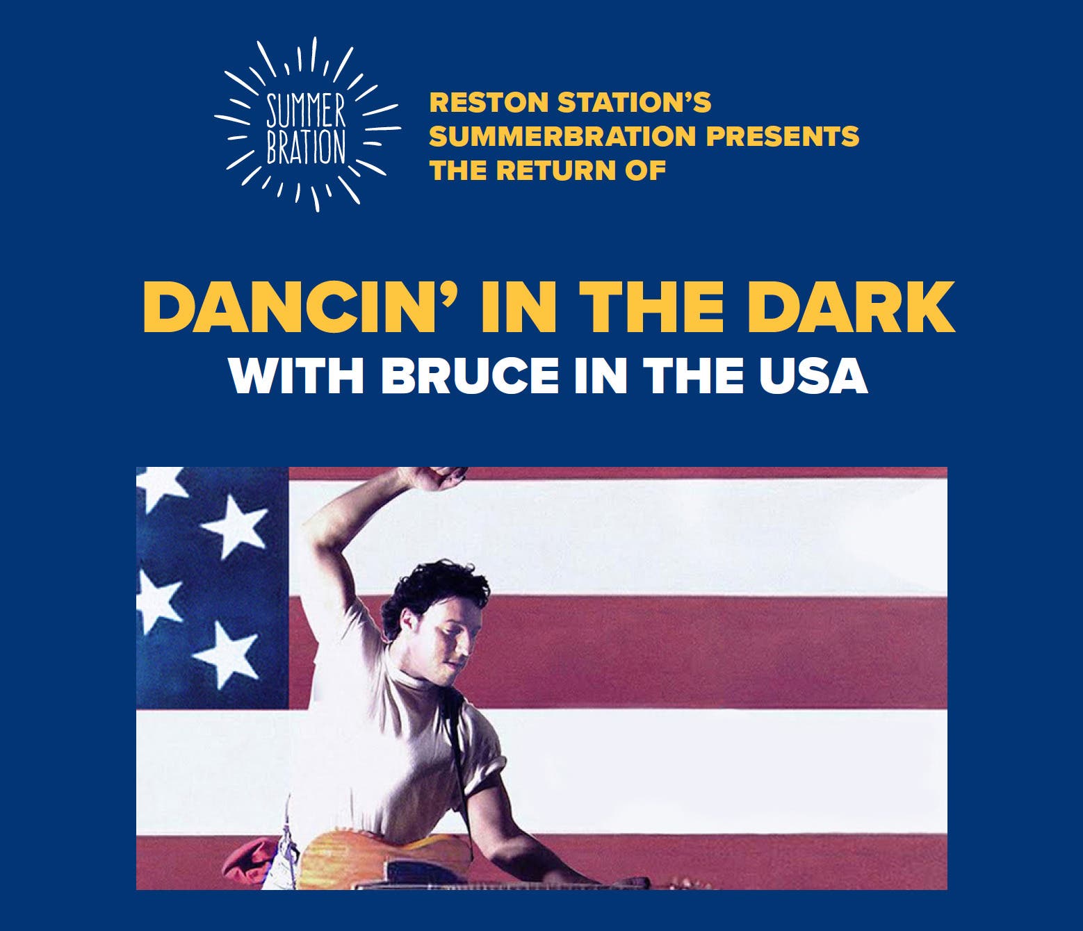 Dancin' In The Dark With Bruce In The USA Returns To Reston Station