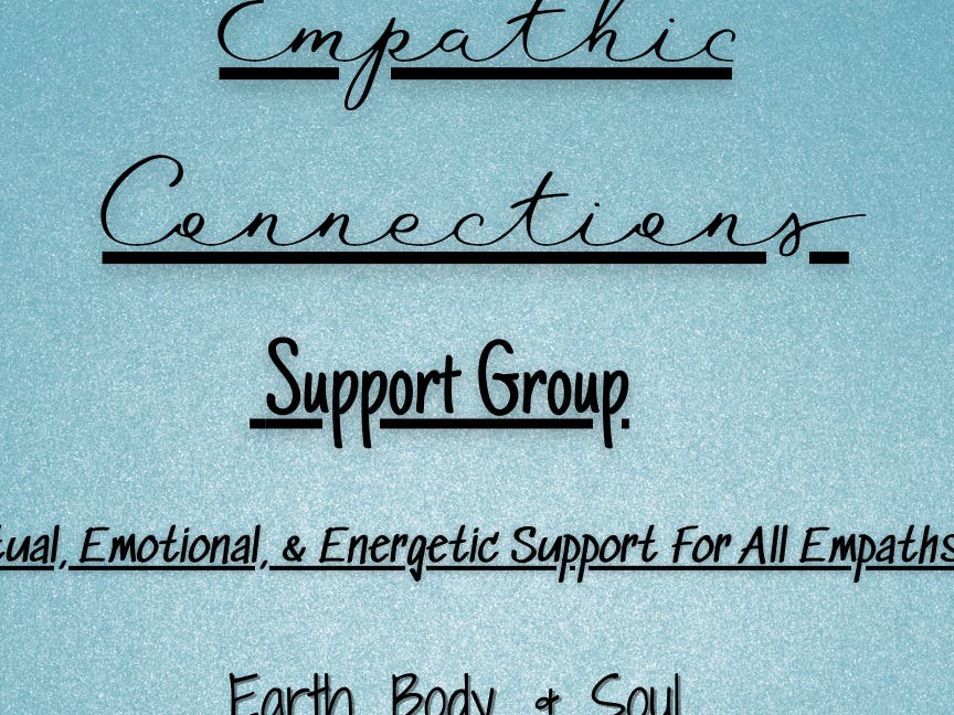 Empath Support Group Sept Topic: Relationship Struggles