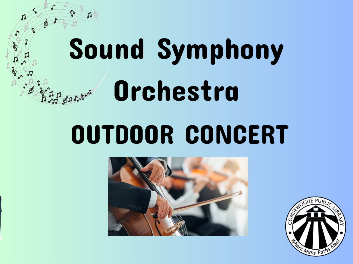 OUTDOOR Concert: Sound Symphony Orchestra at Comsewogue Public Library