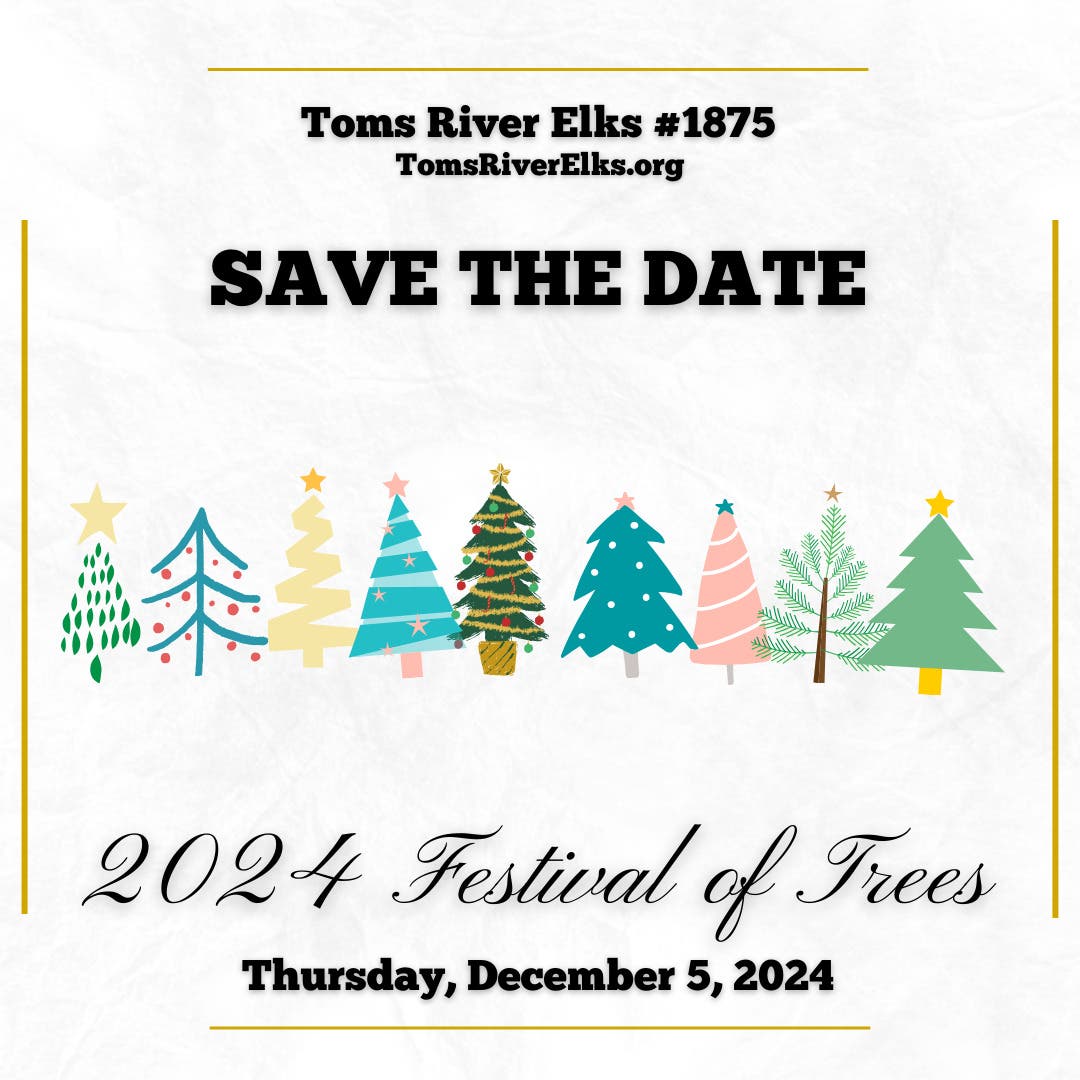 Toms River Elks 2024 Festival of Trees