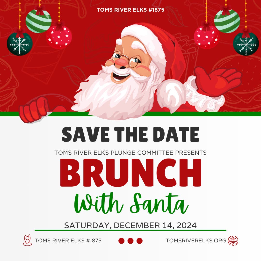 Toms River Elks Brunch With Santa