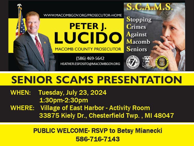 Prosecutor's SCAMS prevention