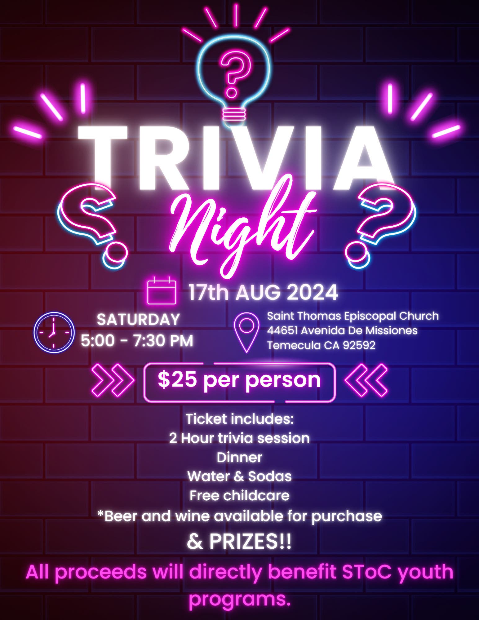 Trivia Night!