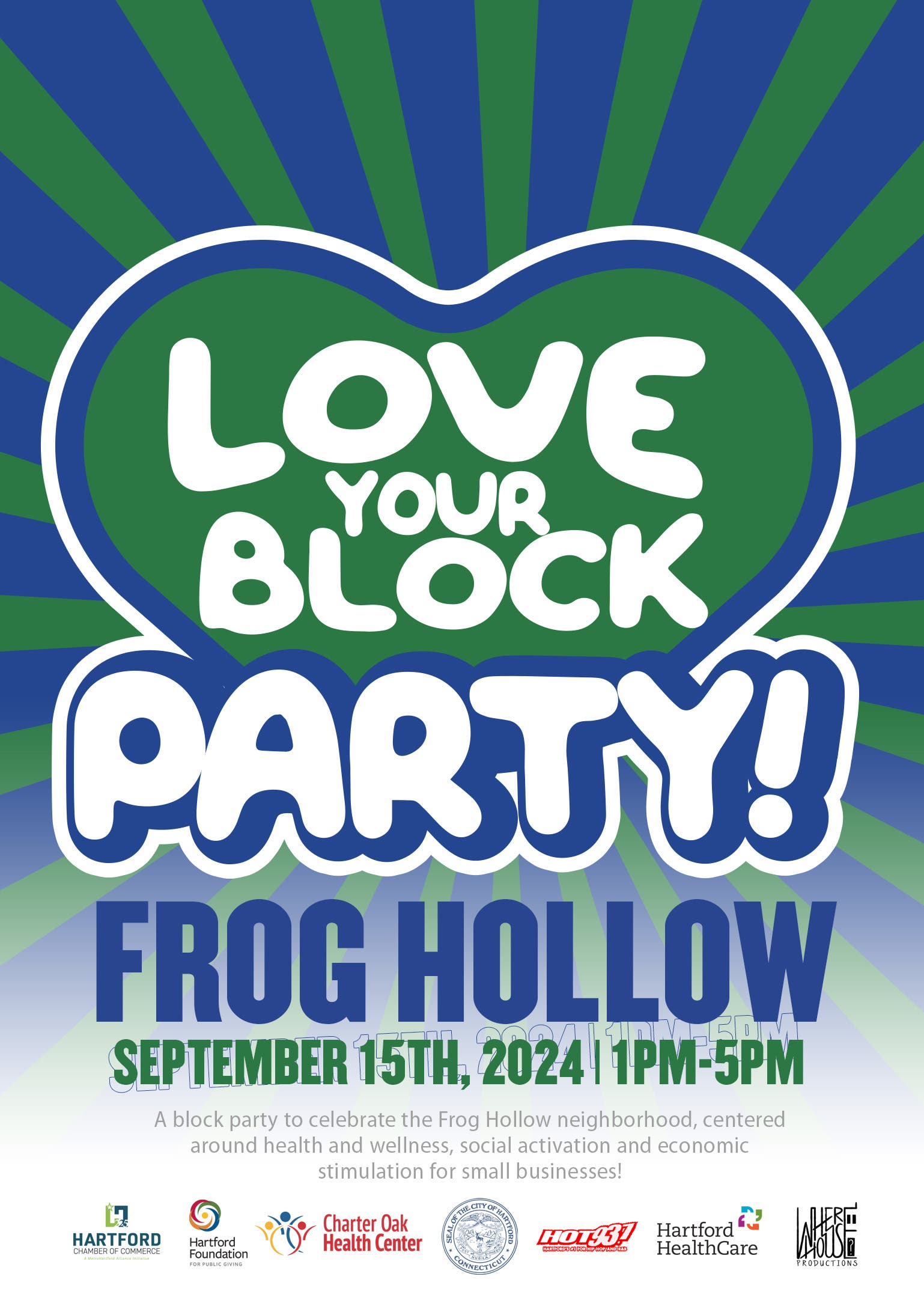 Love Your Block Party: Frog Hollow