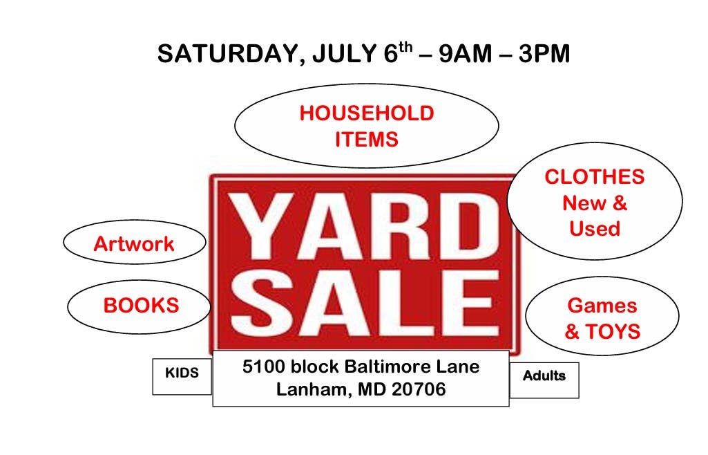 Yard Sale