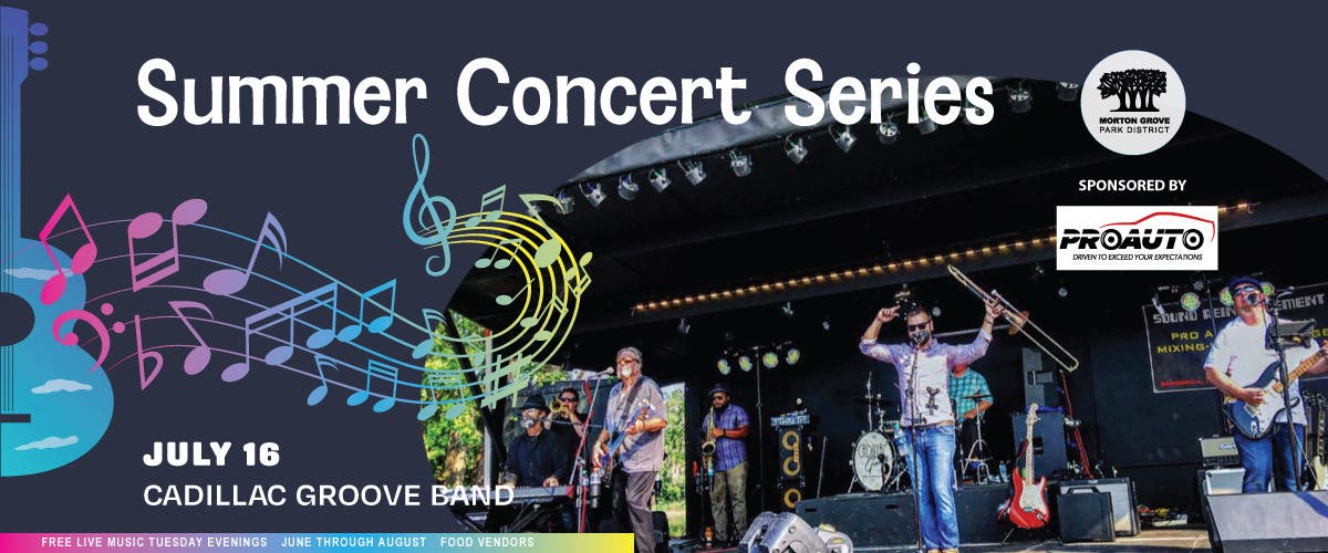 2024 Summer Concert Series - Cadillac Groove Band 