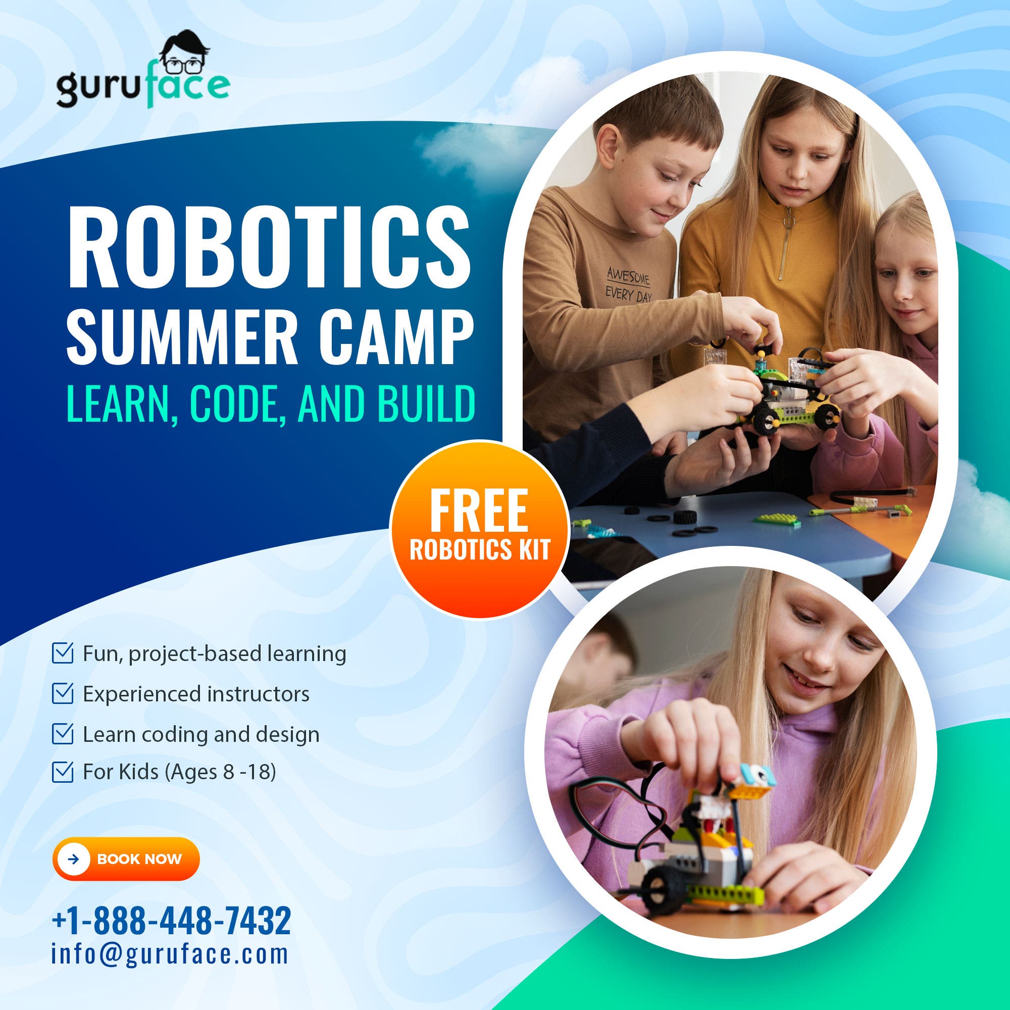 Robotics and Coding Summer Camp and Classes for Kids