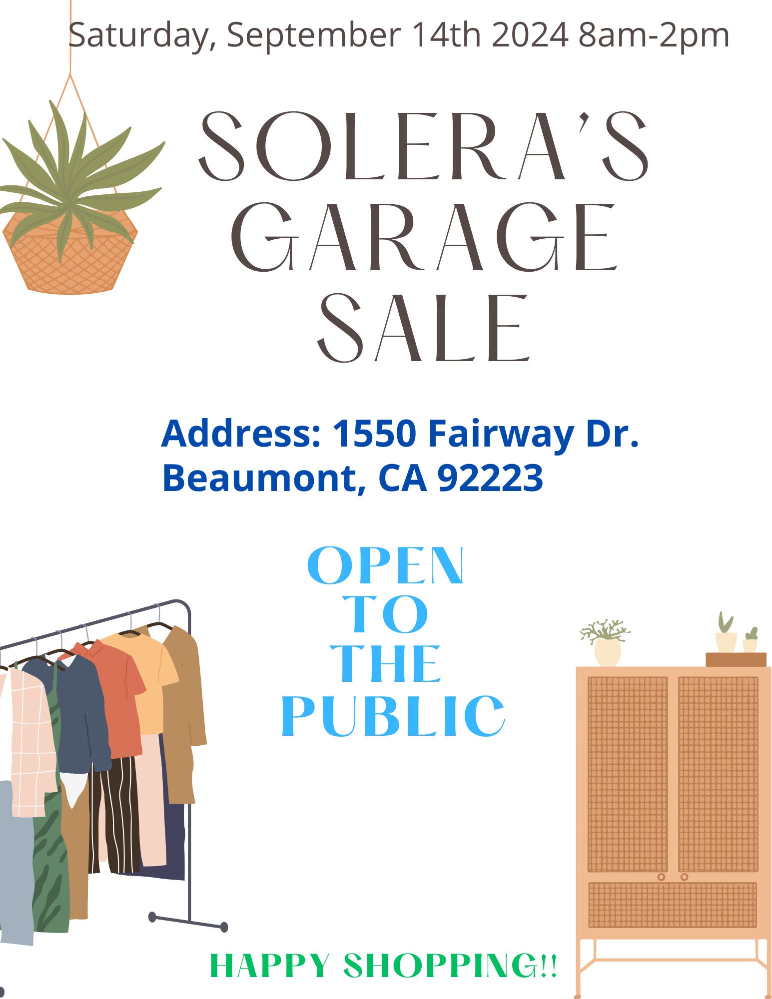 Solera Garage Sale