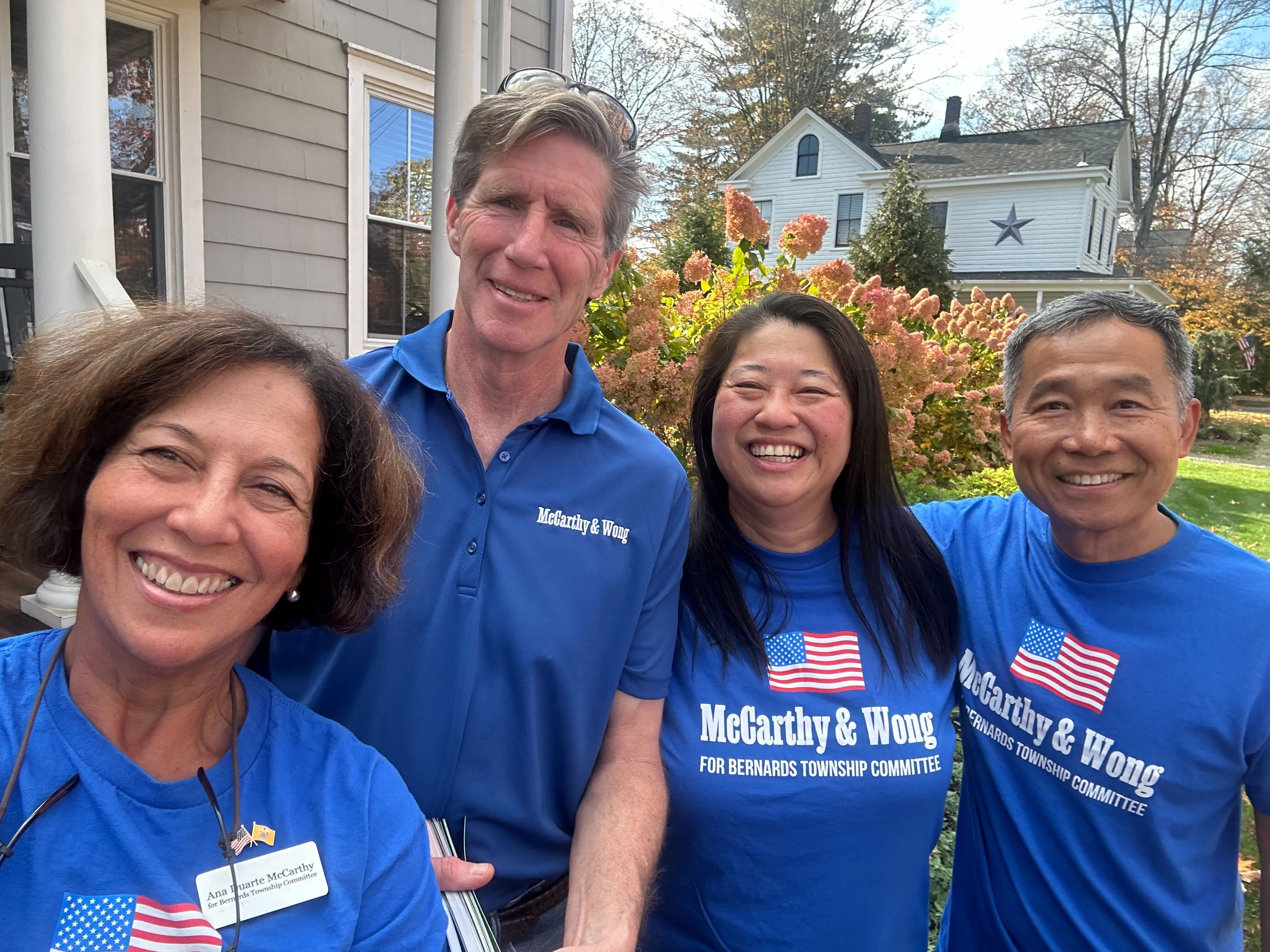 Ana Duarte McCarthy and Lily Wong are the right choice for Bernards Township