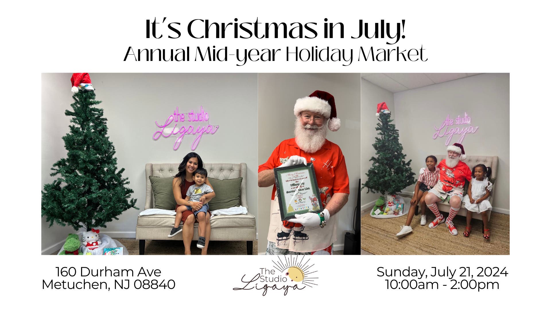 Christmas in July Pop-up Market at The Studio Ligaya