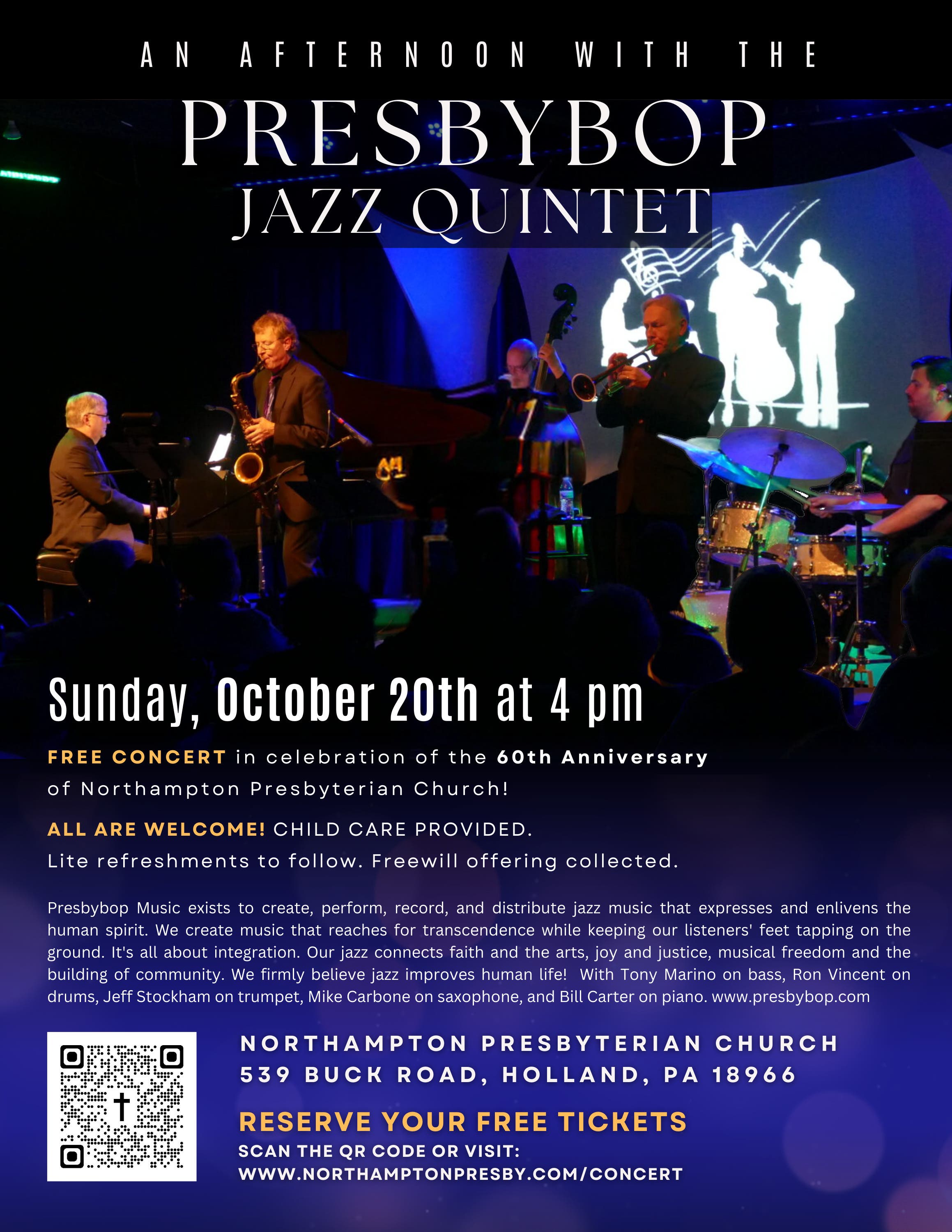 Presbybop Jazz Quintet FREE CONCERT