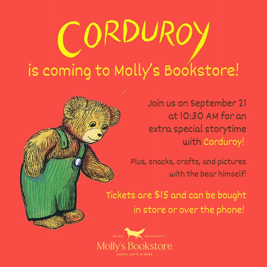 Corduroy Story Time at Molly's!