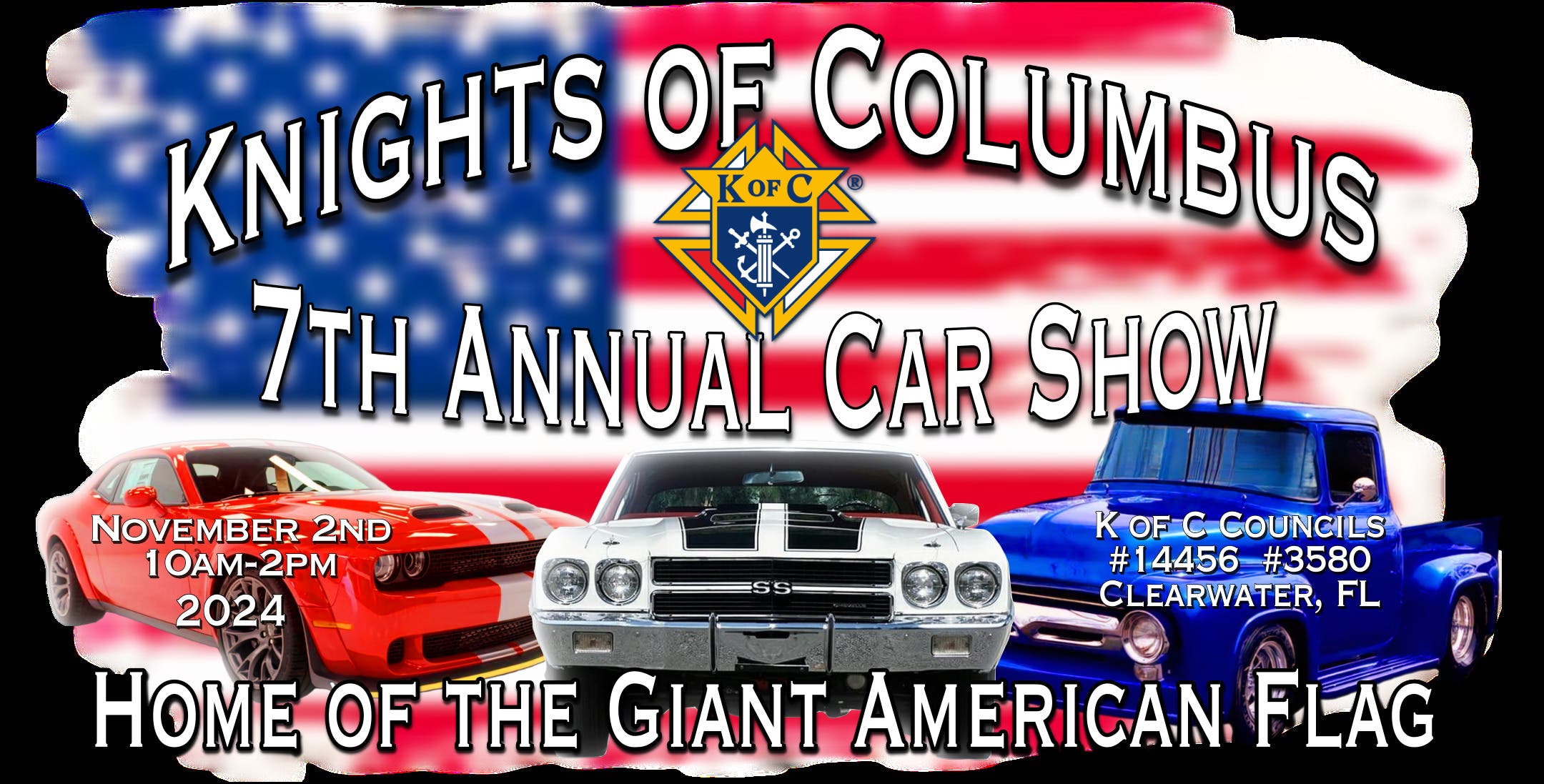 Knights of Columbus 7th Annual Charity CAR SHOW